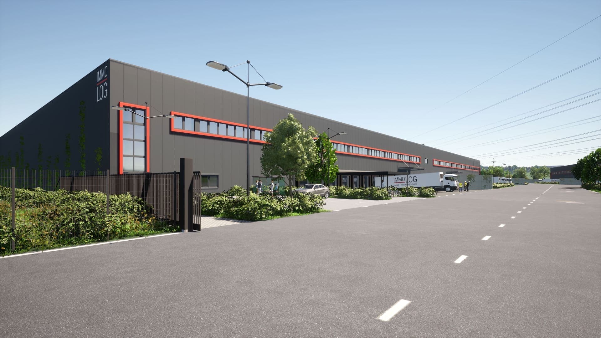 Visualisierung Gebäude 3 mit Unit 4 und Unit 5